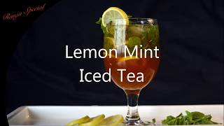 Lemon Mint Iced Tea [upl. by Rashidi]