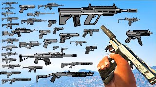 All Silenced Weapons of GTA Online in 50 Seconds First Person [upl. by Bolen]