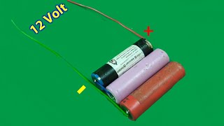 How to make 12v Lithium ion Battery [upl. by Jevon115]