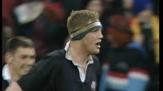 Doddie Weir scores his only Championship try for Scotland in 1997  Guinness Six Nations [upl. by Manson]