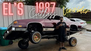 1987 Cutlass Lowrider On 13 all gold LA Wire Wheels GRide With El New Orleans Edition [upl. by Thais631]