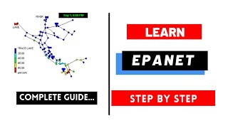 EPANET Tutorial  How to Design Water Supply Network with EPANET 22 [upl. by Tavi]