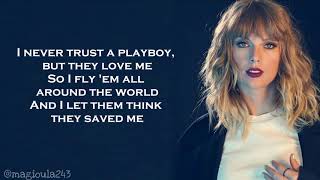 Taylor Swift  I Did Something Bad Lyrics [upl. by Auqenahs]