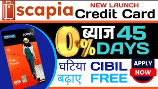 Scapia Credit Card Launch  Get An Instant Virtual Credit Card  Zero Joining Fees [upl. by Meekahs]