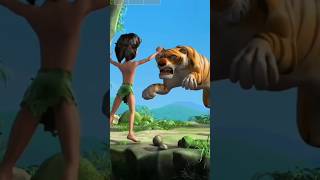 Sherkhan ne mowgli ka shikar bnane hi wala tha mowgli mogli shorts kids [upl. by Nylekoorb437]