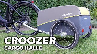 Lastenanhänger für´s Fahrrad  Croozer Cargo Kalle [upl. by Ottie]