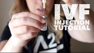 IVF DAY 10  IVF Injections tutorial  Last Day of shots [upl. by Mloc84]