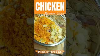 Chicken Macaroni Salad Pinoy Style [upl. by Eaneg]