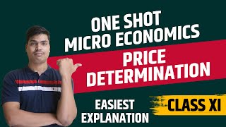 Price determination One shot  Equilibrium Price and Quantity  market equilibrium  Micro economics [upl. by Onfre]