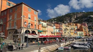 VillefranchesurMer France French Riviera 4K videoturystaeu [upl. by Rad936]