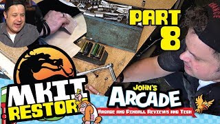 Mortal Kombat II Arcade Restore Part 8  Cabinet Prep and Gay Bar Tapper Level [upl. by Zebulon610]