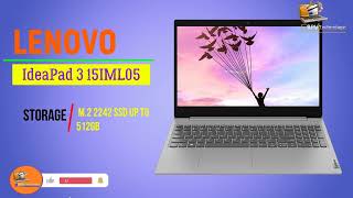 Lenovo IdeaPad 3 15IML05 specification review  how to upgrade ram and SSD and replacement [upl. by Tabina]