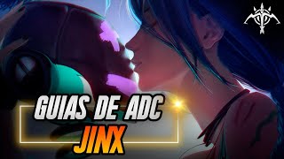 LA GUIA MAS COMPLETA DE JINX ADC LOL💥 Runas Builds Combos Habilidades [upl. by Ainosal]