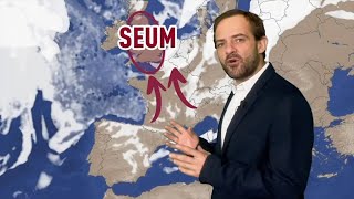 Lanticyclone du SEUM est sur lAngleterre  la petite lucarne de PierreAntoine Damecour [upl. by Tecla]