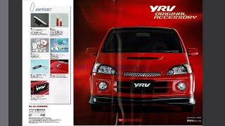 Brosur Aksesoris Daihatsu YRV JPN [upl. by Holden500]