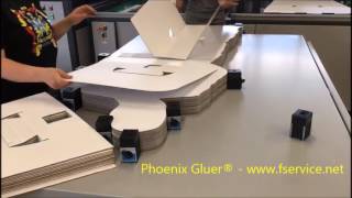 Gluing Display  Pos  Totem with Phoenix Gluer ® [upl. by Hna]