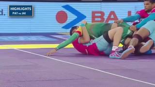 Shabeer Bapus spectacular performance against Patna Pirates [upl. by Hoes]