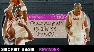 Tracy McGradys 13 points in 33 seconds deserves a deep rewind [upl. by Louise]