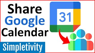 How to Share Google Calendar with Others 3 Easy Ways [upl. by Elleinod]