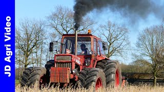 2020  Volvo BM 814 Turbo  Sound  Smoke  Schijveneggen  Harrowing  van Donkersgoed BV  Evers [upl. by Eelessej]