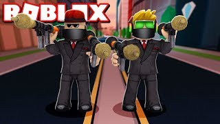 BOSSING AROUND WITH MY DAD in ROBLOX JAILBREAK [upl. by Eniledam255]