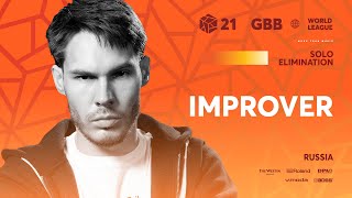 Improver 🇷🇺 I GRAND BEATBOX BATTLE 2021 WORLD LEAGUE I Solo Elimination [upl. by Remmus]