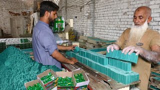 Kitchen Soap Making  How Dish Wash Soap are Manufactured in Factory [upl. by Ellenod164]