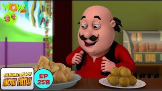 Motu Patlu Cartoons In Hindi  Animated cartoon  mithai ki dukan  Wow Kidz [upl. by Naelcm]