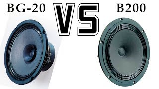 VERSUS full range speaker visaton BG 20 8Ohm VS B 200 6 Ohm in cabinet SOLO 20 [upl. by Artiek]