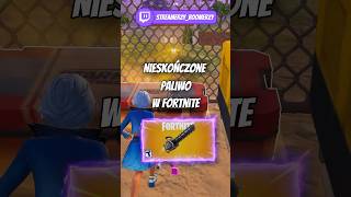 NIESKOŃCZONE PALIWO W FORTNITE fortnite fortnitepolska epicpartner gaming gry glitch [upl. by Illyes71]