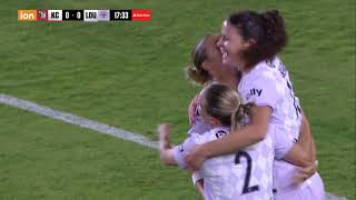 Emma Sears scores from a tight angle vs Kansas City [upl. by Gaynor]