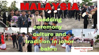 wedding ceremony in malaysia culture and traditional malay amazing wedding ceremony video muslim [upl. by Rodolfo]