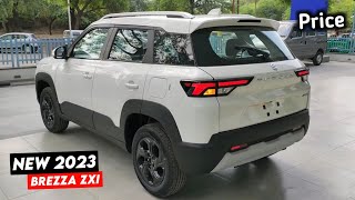 Brezza 2023 New Model  Maruti Brezza New 2023  Price Full Details Review [upl. by Ainolloppa]