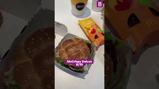 Taste testing new McDonalds menu items [upl. by Ydnerb]