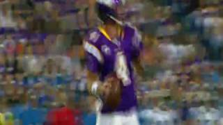 Brett Favre Micd vs Lions [upl. by Ardolino]