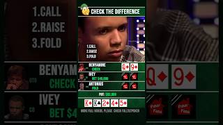 Against Phil Ivey Q9 poker [upl. by Greenes]