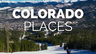 10 Best Places to Visit in Colorado  Travel Video [upl. by Alocin]