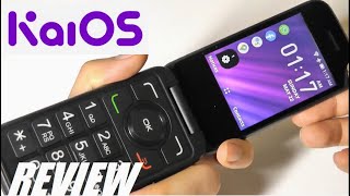 REVIEW Alcatel MyFlip 2  KaiOS Flip Phone w Google Apps  The Best One Yet [upl. by Frum]