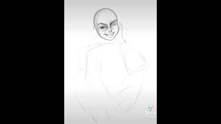 Grayscale speedpaint procreate tutorial [upl. by Jeconiah483]