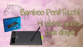 Mi tableta gráfica  Bamboo PenampTouch [upl. by Caputo]