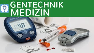 Gentechnik in der Medizin  Beispiel AbiturAufgabe Herstellung von HumanInsulin einfach erklärt [upl. by Adle349]