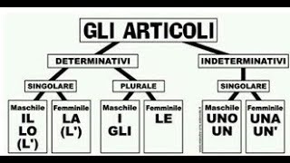 Differenze tra gli articoli determinativi e indeterminativi Teoria Quando e come si usano [upl. by Towne838]