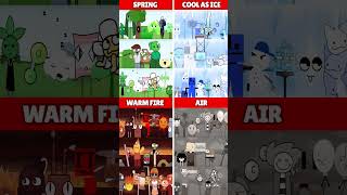 Incredibox Sprunki Spring VS Cool As Ice VS Warm Like Fire VS Dusty Like Air MIX VERSION [upl. by Nesmat]