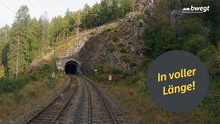 Führerstandsmitfahrt von Karlsruhe nach Konstanz auf der Schwarzwaldbahn mit bwegt [upl. by Otsuj]