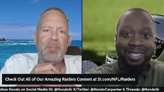 LAS VEGAS RAIDERS INSIDER PODCAST ON THE SILVER AND BLACK DIVORCE WITH DAVANTE ADAMS RAIDERS [upl. by Enirehtak464]