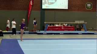 Virgenie ten Voorde  Pre Olympic Youth Cup 2012  Kunstturnen  AK 1415 [upl. by Ahsein]