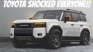 Toyota CEO Reveals All New Toyota Land Cruiser And Shocked Everyone [upl. by Witte814]