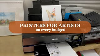 Best Printers for Artists Making or Selling Art from Home in 2024 [upl. by Edwine932]