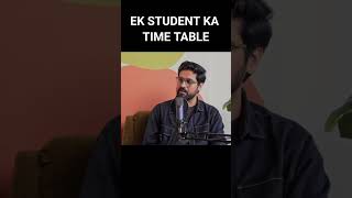 Fake Podcast Jab Students ka Time Table Ban Gaya Comedy 🎙️🤣 satishray [upl. by Seldon]