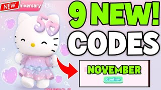 ⚠️NEW⚠️ MY HELLO KITTY CAFE CODES NOVEMBER 2024  ROBLOX MY HELLO KITTY CAFE CODES [upl. by Alleber415]